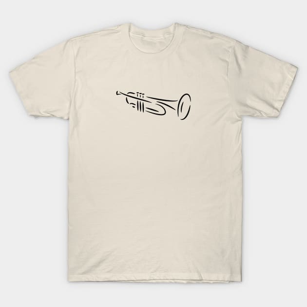 trumpet T-Shirt by janno
